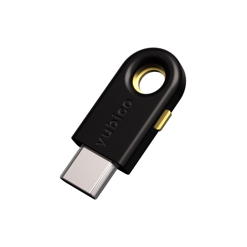 Yubico YubiKey 5C, turva-avain, USB-C, musta