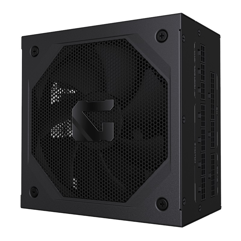 Gigabyte 850W Gaming 850GM PG5, ATX-virtalähde, PCIe 5.1, 80 Plus Gold, musta