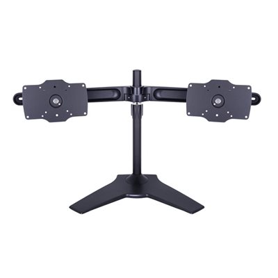 Multibrackets 24-32" x2 M VESA Desktopmount Dual Stand, -pöytäteline kahdelle näytölle, musta