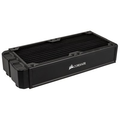 Corsair Hydro X Series XR7 240mm Water Cooling Radiator, 240mm jäähdytin, musta