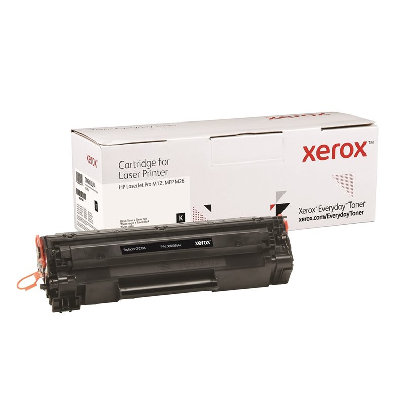 Xerox Everyday Toner -tarvikelaserväriainekasetti, musta, jopa 1000 sivua (HP)