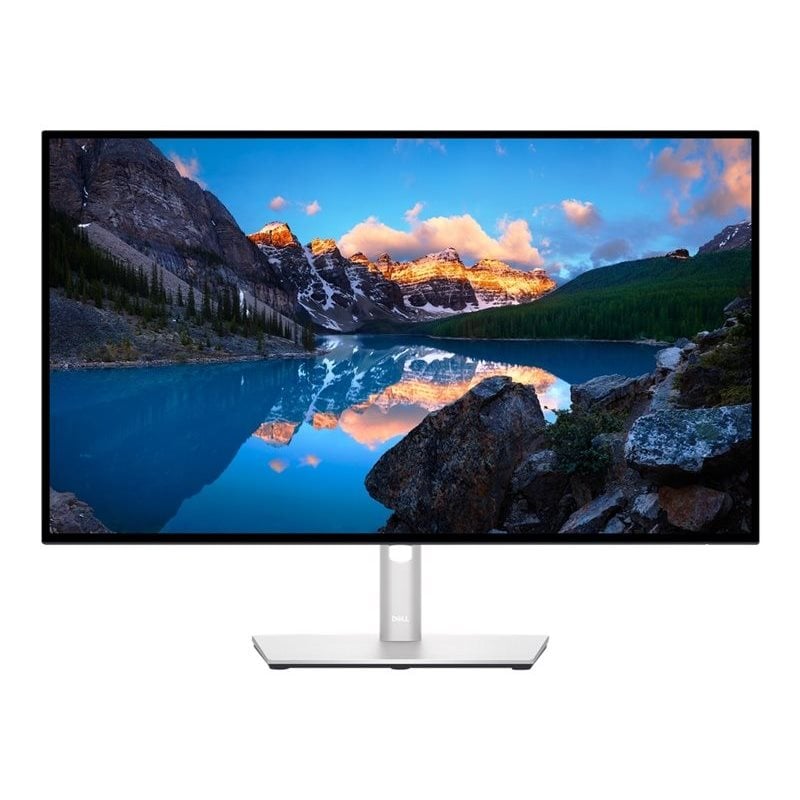 Dell 27" UltraSharp U2723QE, 4K-monitori, musta/harmaa