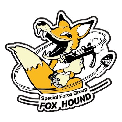 FaNaTtik Metal Gear Solid Pin Badge Foxhound Limited Edition -pinssi
