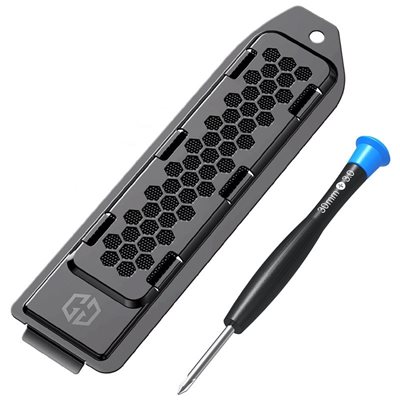 GRAUGEAR Metal Heat Dissipation Cover, jäähdytin PS5-konsolin M.2 SSD-paikkaan, musta