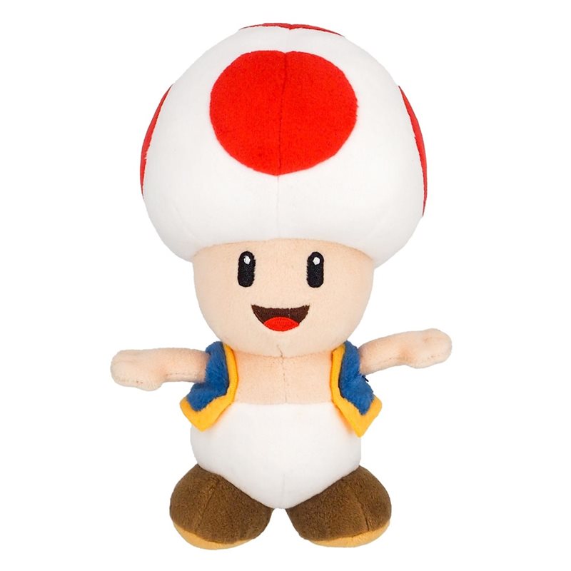 1UP Distribution Nintendo Together Plush - Super Mario Toad -pehmolelu, 20cm