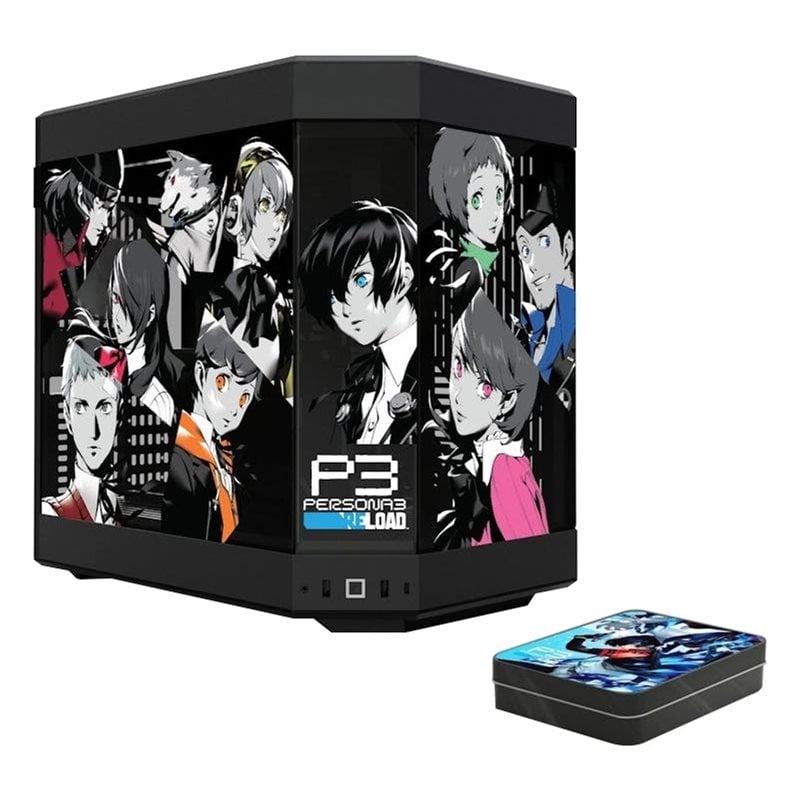 Hyte Persona 3 Reload Y60 Bundle, ikkunallinen miditornikotelo, musta/grafiikka