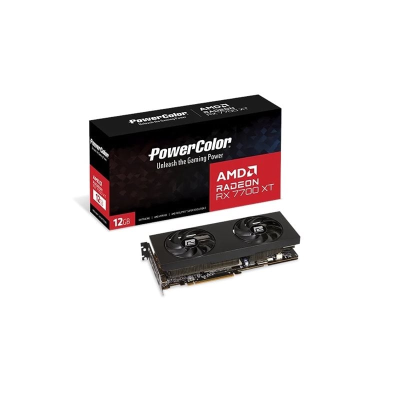 PowerColor Radeon RX 7700 XT -näytönohjain, 12GB GDDR6