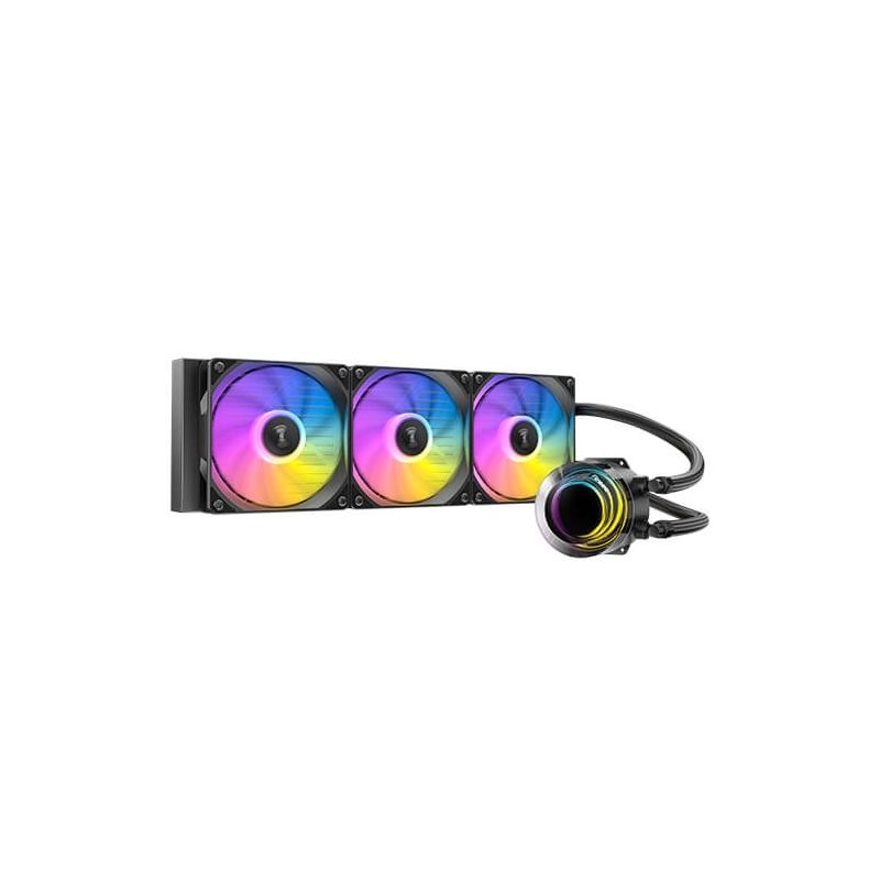 Antec Vortex LUM 360 ARGB, 360mm AIO-nestejäähdytysratkaisu prosessorille, musta