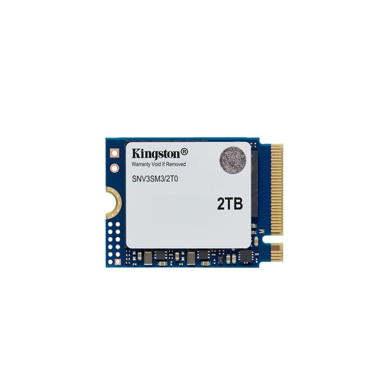 Kingston 2TB NV3 PCIe 4.0 NVMe SSD-levy, M.2 2230, 6000/5000 MB/s