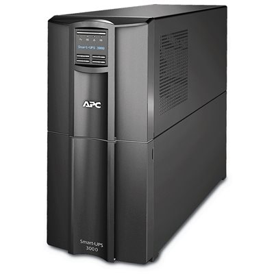 APC 3000VA/2700W SmartConnect -UPS-laite, 8x C13, 2x IEC johdin, C19, musta