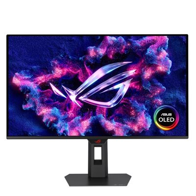 Asus (Outlet) 26,5" ROG Strix OLED XG27ACDMS, 280Hz QHD-pelimonitori, musta