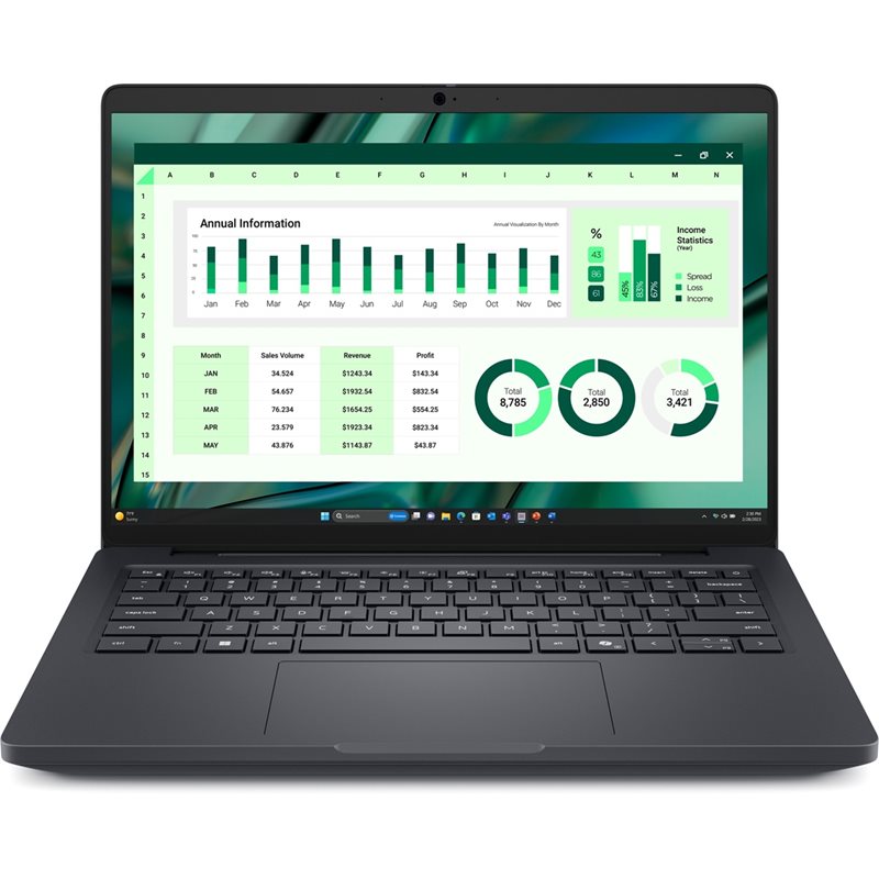 Dell 14" PRO MAX 14, kannettava tietokone, musta
