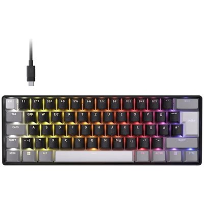 Corsair Clipper Pro Mini 60 Hall Effect pelinäppäimistö, musta