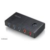 Akasa (Outlet) Elite 7EX, 7-porttinen USB 3.0 -hubi, musta (Poistotuote!)