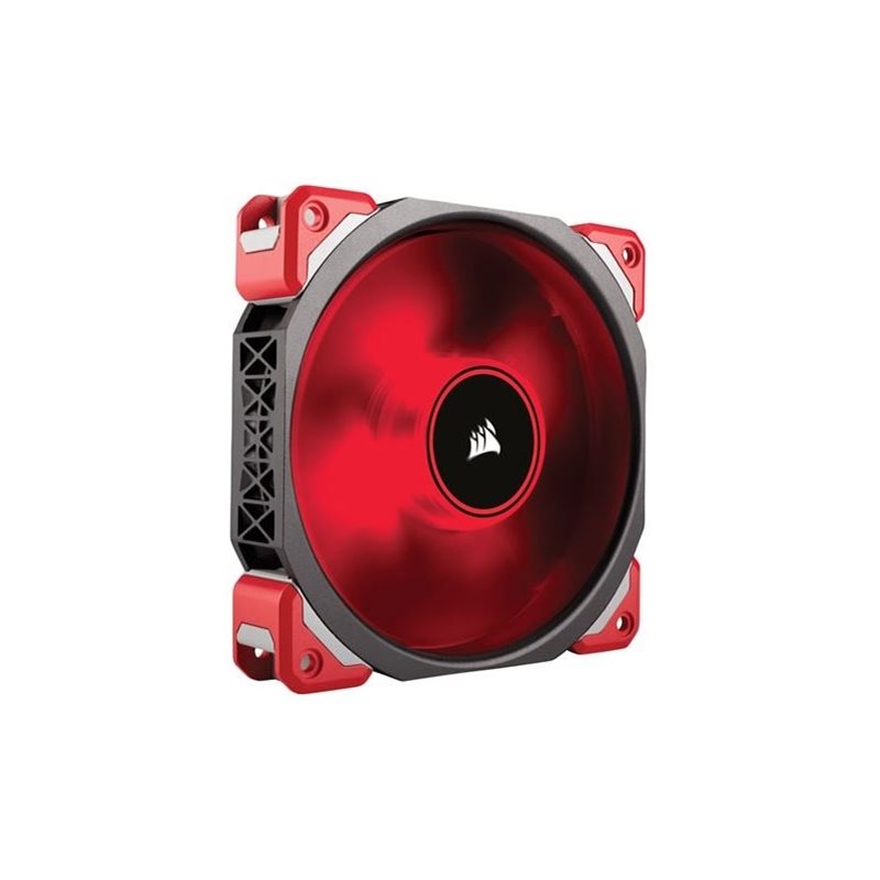 Corsair 120mm ML120 Pro LED Premium Magnetic Levitation -laitetuuletin, punainen/musta
