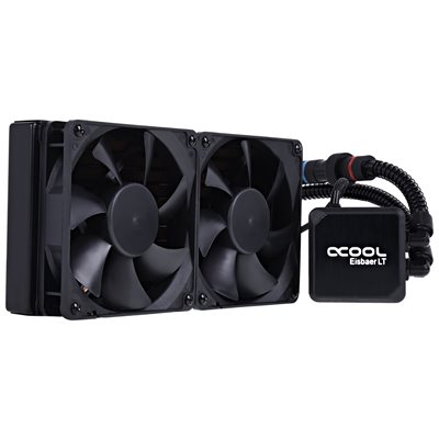 Alphacool Eisbaer LT240 CPU, AIO-vesijäähdytin prosessorille, musta
