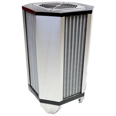 Aqua Computer airplex GIGANT 1680 -jäähdytin, alumiinilamellit, hopea/musta