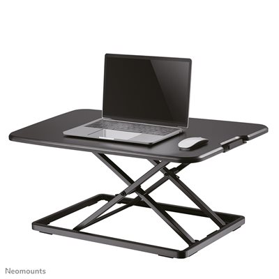 Neomounts Sit-stand workstation, työasema, musta