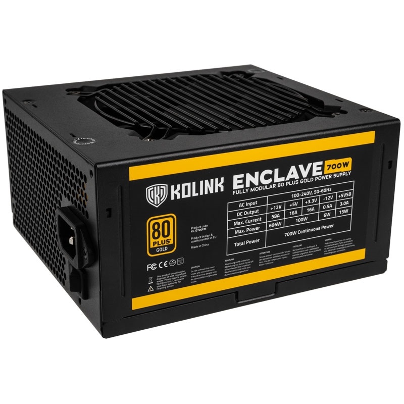 Kolink (Outlet) 700W Enclave 80 PLUS Gold virtalähde, modulaarinen