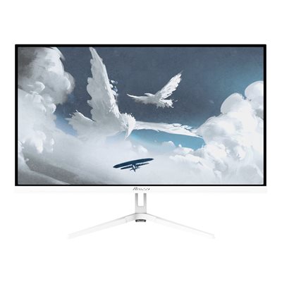 Arozzi 27" Nova IPS, 180Hz (OC) QHD -pelimonitori, valkoinen