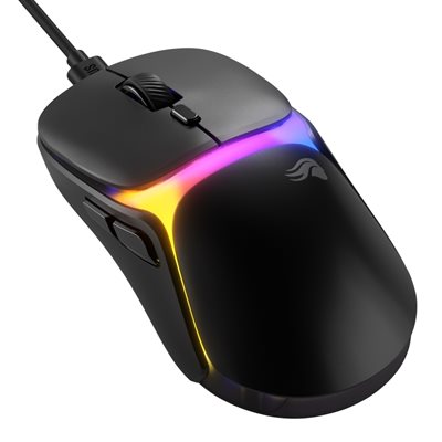 Glorious Model O3 Wired, langallinen pelihiiri, 30 000 DPI, musta