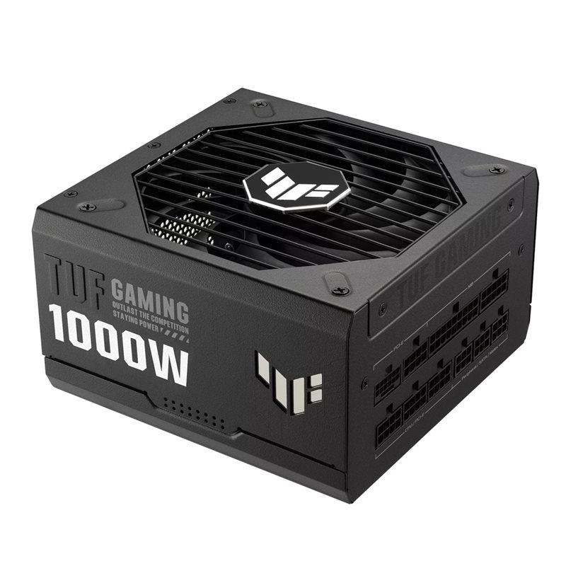 Asus (Outlet) 1000W TUF Gaming Gold, ATX-virtalähde, 80 Plus Gold, musta