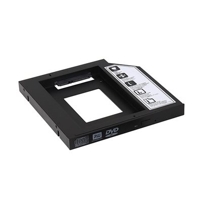 SilverStone Slim ODD-asemapaikan muunnin 2,5"-kovalevylle + ulkoinen USB-kotelo Slim ODD:lle