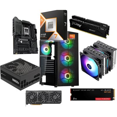 Jimm's DIY Asus RX 9070 XT -tuotepaketti