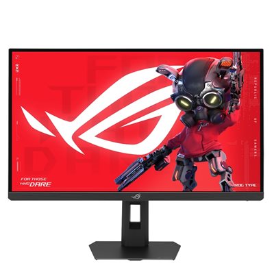 Asus 27" ROG Strix XG27UCG, 320/160Hz Dual Mode -pelimonitori, musta