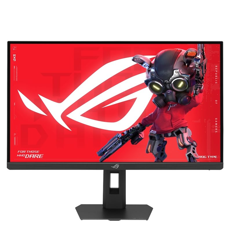 Asus 27" ROG Strix XG27UCG, 320/160Hz Dual Mode -pelimonitori, musta
