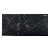 ZONA Mousepad -pelihiirimatto, XL- Black-Marble
