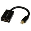StarTech.com Mini DisplayPort -> DisplayPort -adapteri, 0,15m, musta