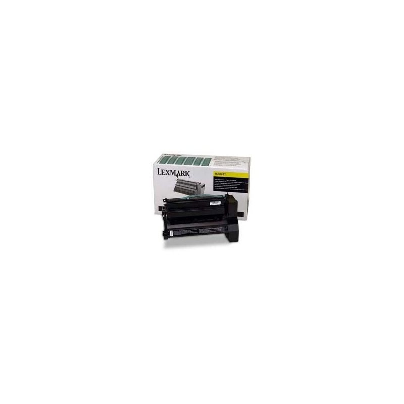 Lexmark C752 keltainen prebate riittoisa värikasetti, n. 15000s