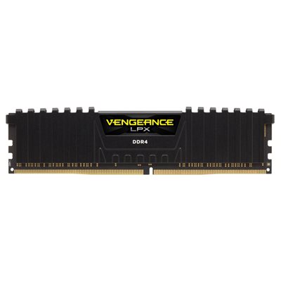 Corsair 16GB (1 x 16GB) Vengeance LPX, DDR4 3000MHz, CL16, 1.35V, musta