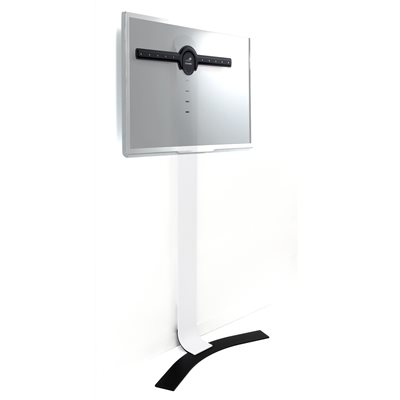 Erard STANDiT 600, lattiajalusta 40" - 85" televisiolle, valkoinen/musta