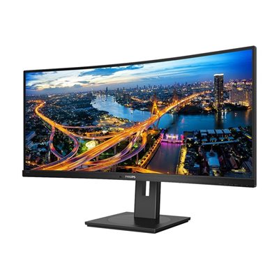 Philips 34" B-Line 346B1C, kaareva 100Hz UWQHD-monitori, musta