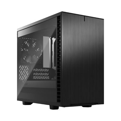 Fractal Design Define 7 Nano - Black TG Light Tint, ikkunallinen Mini-ITX -kotelo, musta