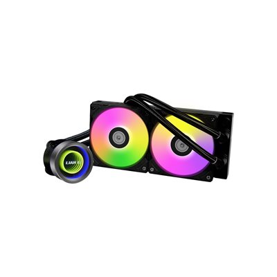 Lian Li Galahad II Trinity, 240mm AIO-nestejäähdytysratkaisu prosessorille, musta