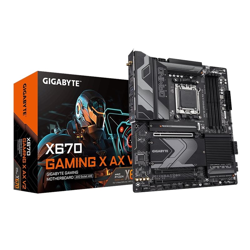 Gigabyte X670 GAMING X AX V2, ATX-emolevy