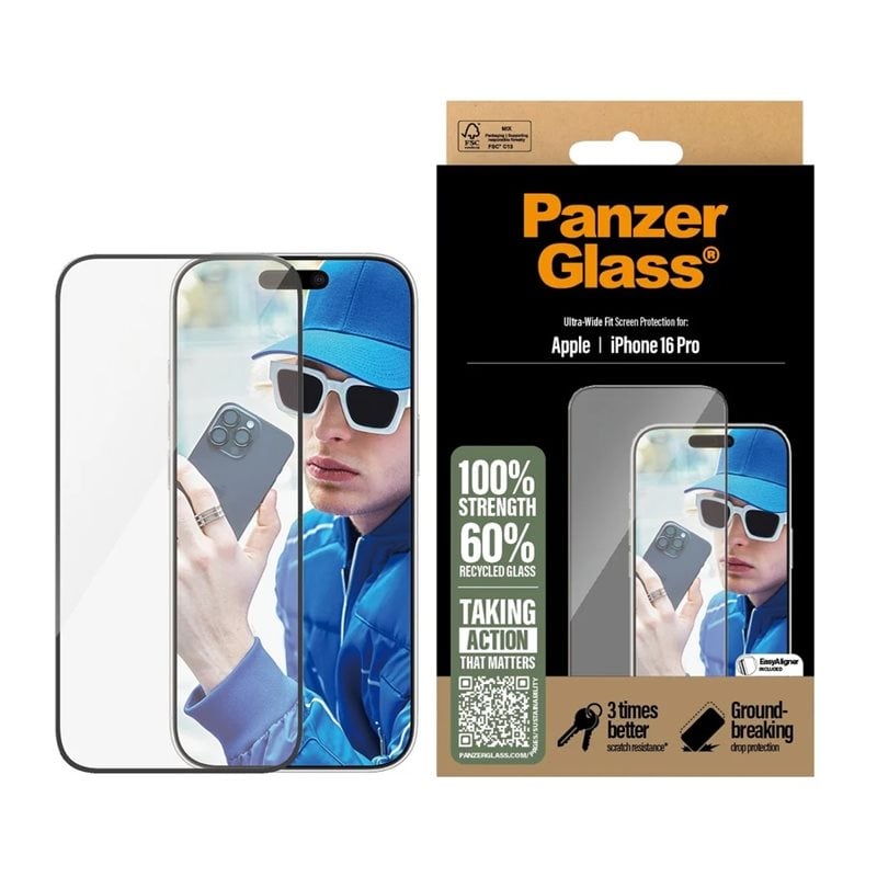 PanzerGlass Panssarilasi, Apple iPhone 16 Pro