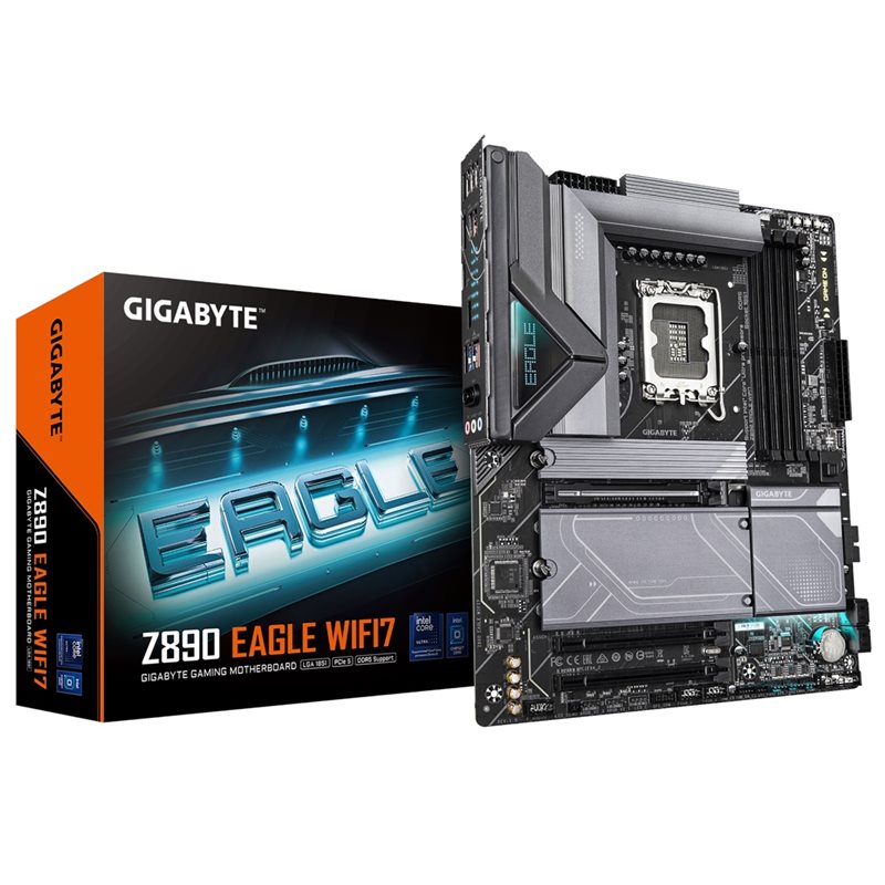 Gigabyte Z890 EAGLE WIFI7, ATX-emolevy