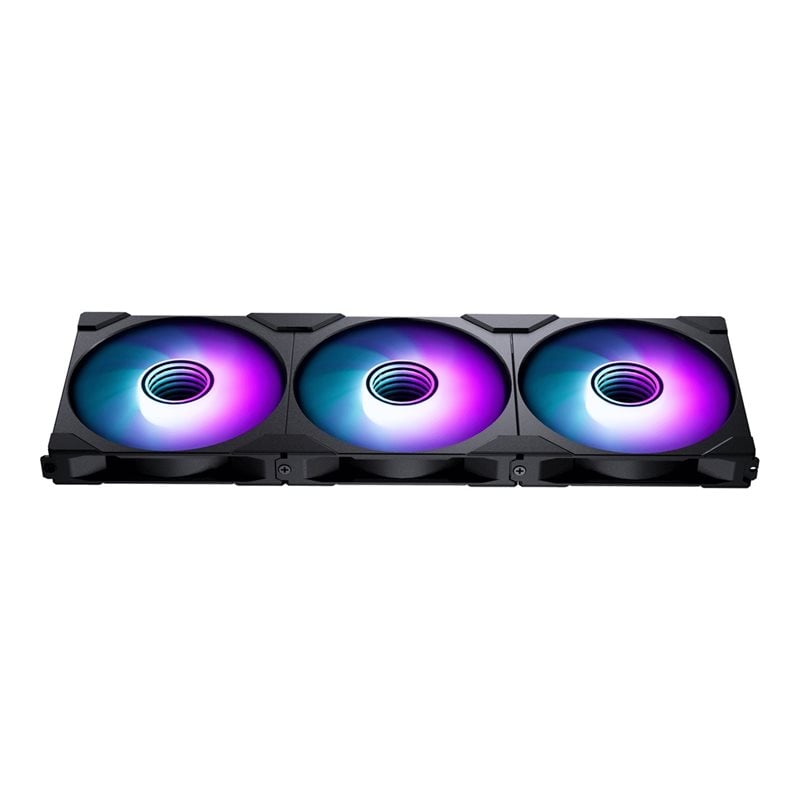 Phanteks M25-140 Gen2 Regular D-RGB - Triple Pack, 140mm PWM-laitetuuletinsarja, musta