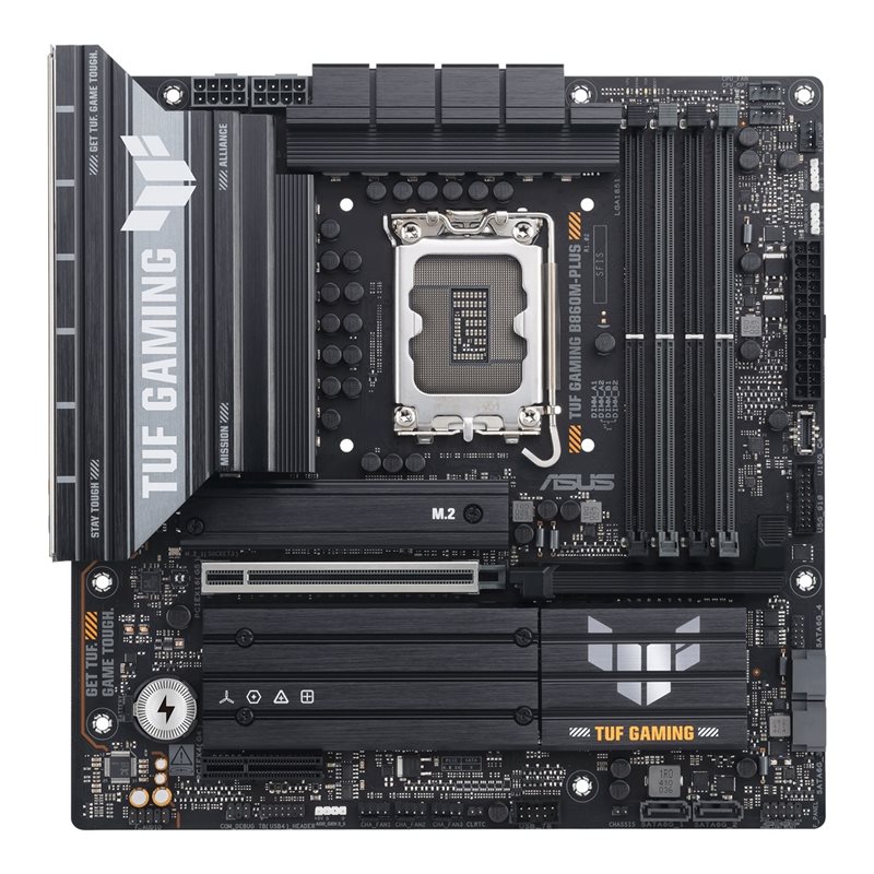 Asus TUF GAMING B860M-PLUS, mATX-emolevy