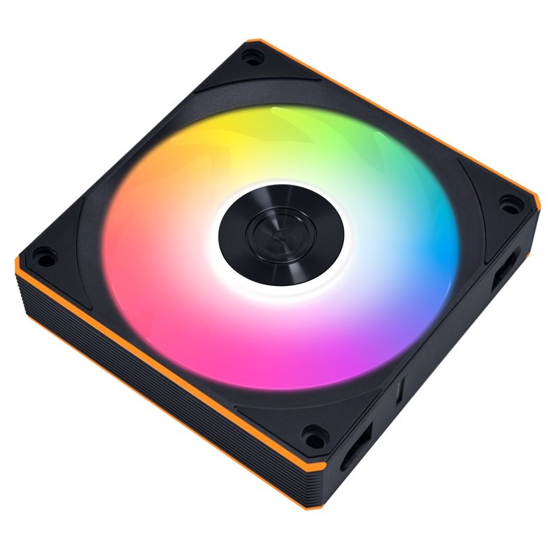 Lian Li UNI FAN CL Wireless Reverse 120 Black, 120mm PWM-laitetuuletin, musta