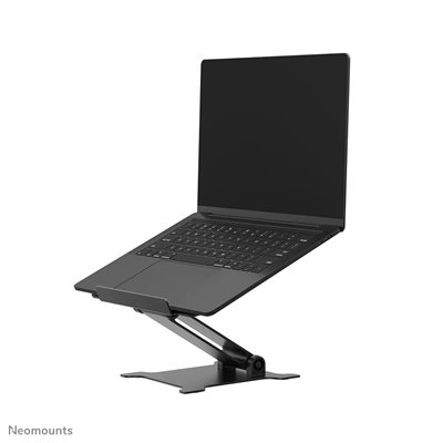 Neomounts 11-15" Notebook Desk Stand, kannettavan tietokoneen korkeussäädettävä teline, musta