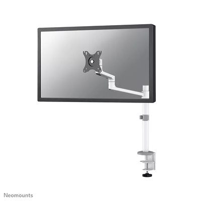 Neomounts 17-27" NEXT LITE Desk Mount, näyttövarsi pöydälle, valkoinen