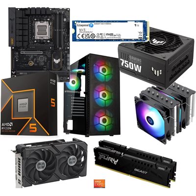 Jimm's DIY Asus RX 9060 XT -tuotepaketti