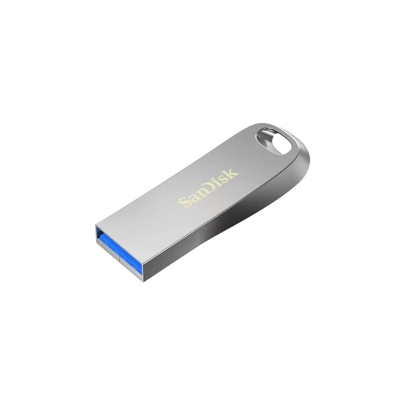 Sandisk 1TB Ultra Luxe, 3.2 Gen1 USB-A -muistitikku, 400 MB/s, hopea