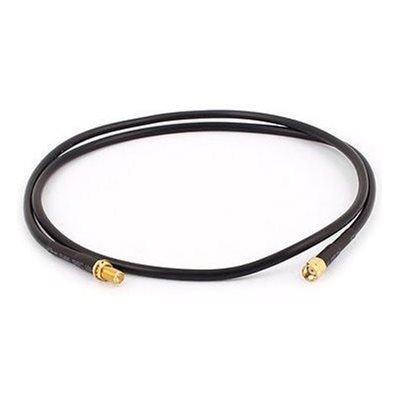 Arronna RP-SMA uros -> RP-SMA naaras -välikaapeli, 1m, musta