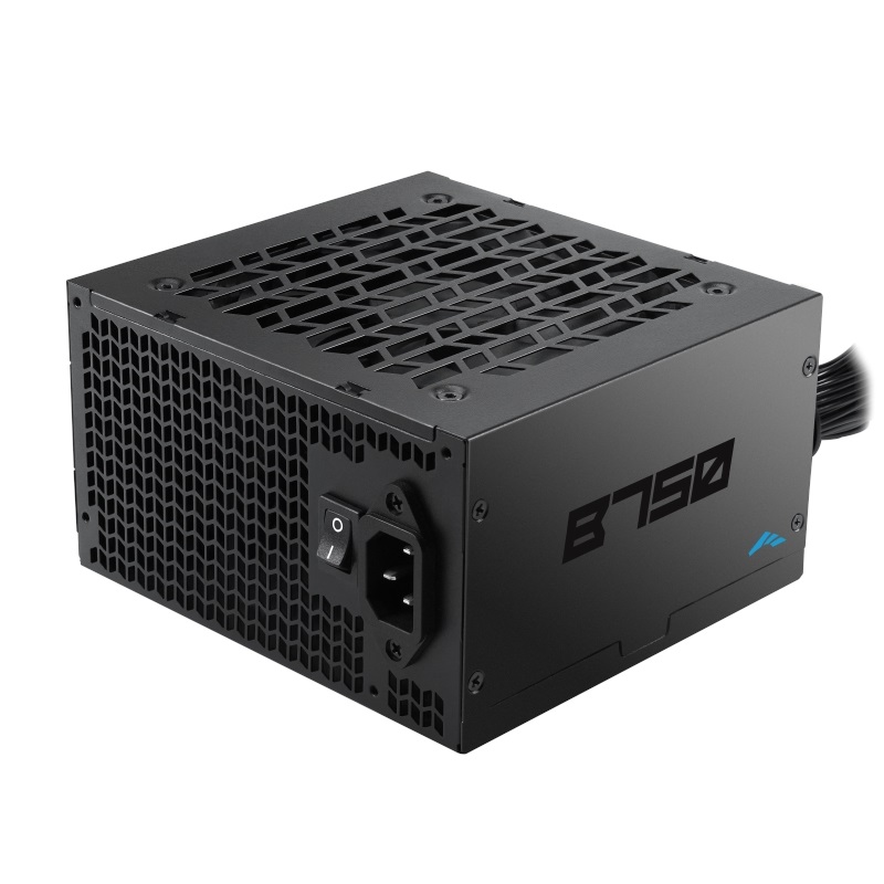 SAMA 750W B750 Black, ATX 3.1 virtalähde, PCIe 5.1, 80 Plus Bronze, musta